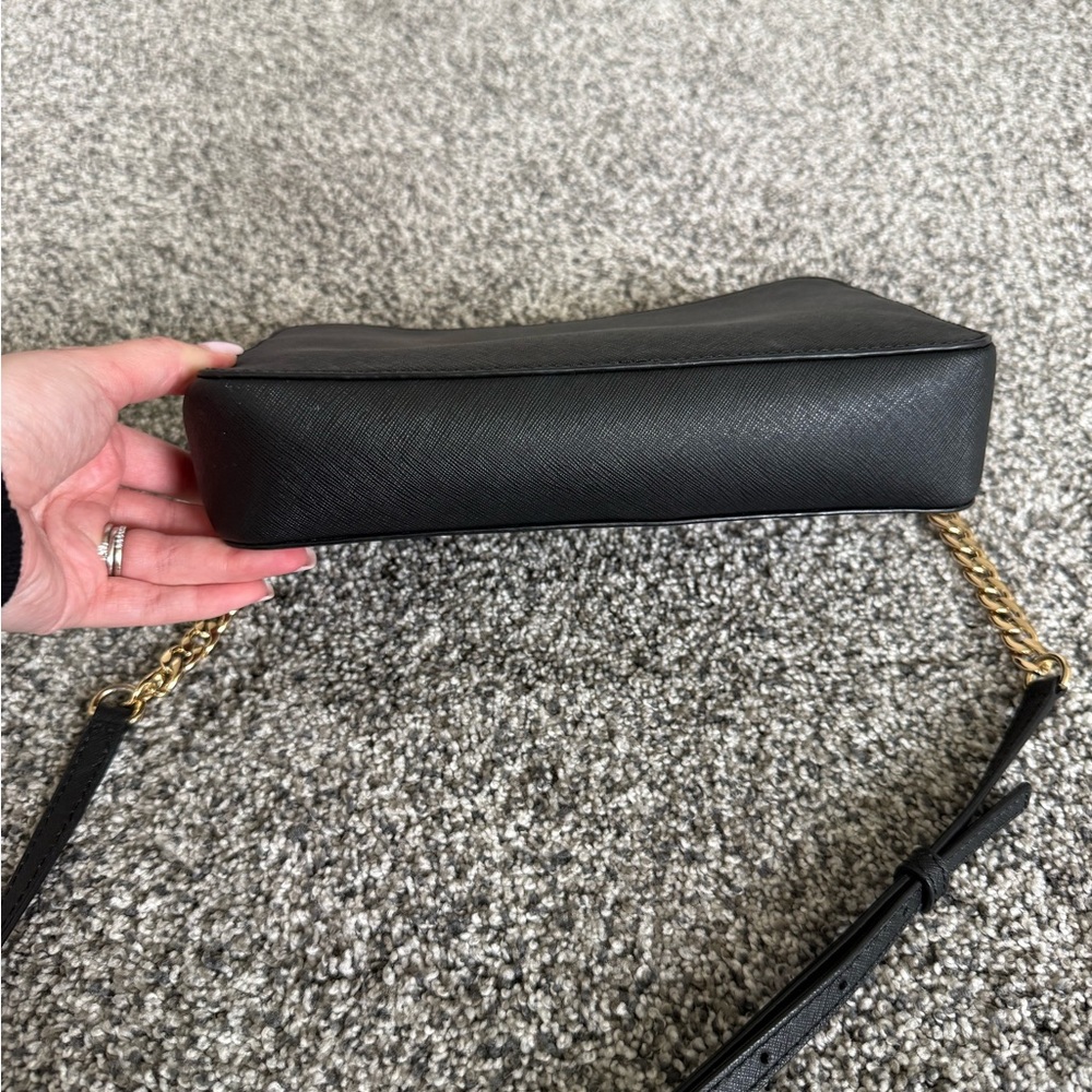 Michael Kors Black and Gold Crossbody Bag - Picture 5 of 5